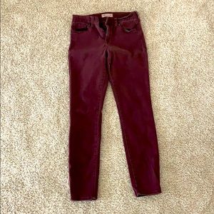 Madewell High Riser Skinny